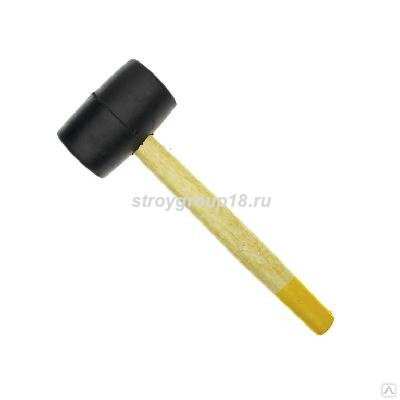 Киянка резиновая дерев. ручка