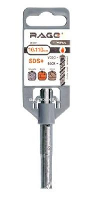 Бур по бетону 10 х 110 мм SDS-plus RAGE by VIRA 561011