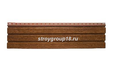 Софит ламинированный дуб золотистый без перфорации
