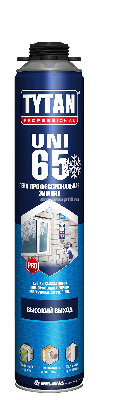 10933 Пена профессиональная TYTAN UNI 65 зимняя -10º,  1 кг