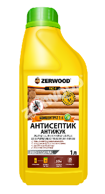 АНТИСЕПТИК антижук ZERWOOD АNZ-4 ,1 л