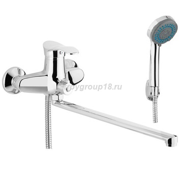 Смеситель для ванны AquaKratos  шар. d-40 L-нос AK2701 RUS