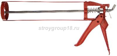 23-1-003 Пистолет для герметика скелетный 6гранный шток