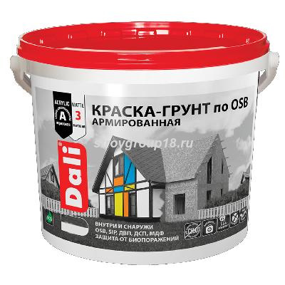 Краска - грунт по OSB DaLl армированная база А  6кг