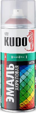 Краска-спрей KUDO  универсальная акриловая satin RAL