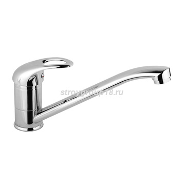 Смеситель для кухни AquaKratos шар 35 мм, излив 240мм, подводка 35см, AK60211