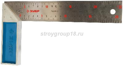 34393-25 ЗУБР Усиленный столярный угольник, 250 мм