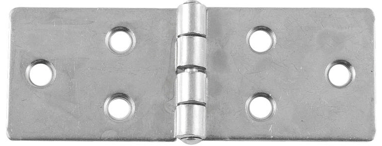 Петля кунгур карточная 110*40 цинк.