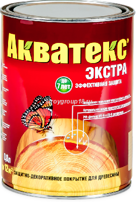 АКВАТЕКС ЭКСТРА дуб  0,8 л