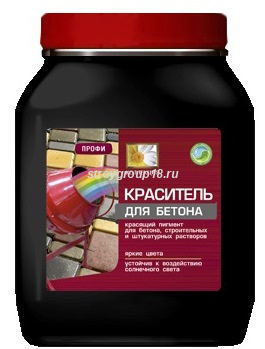 Краситель Коллекция для бетона черный 0,7 кг
