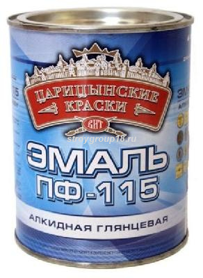 ЭМАЛЬ ПФ-115 Царицыно черная 1,9кг