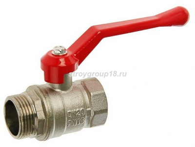 Кран шар  32 ВН руч никелир. PN50 Aqualink