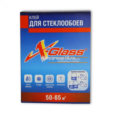 Клей универсальный для стеклообоев  X-Glass 500г.