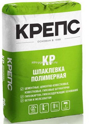 Шпаклевка КРЕПС КР Финишная белая  20 кг