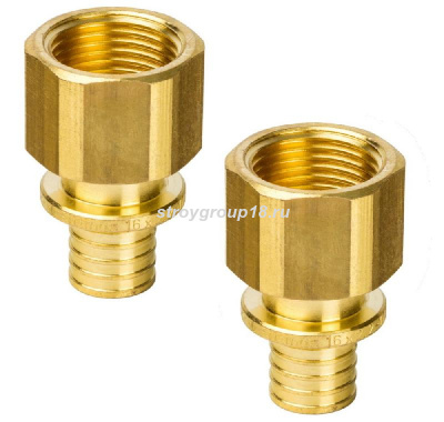 Переходник 16 х 3/4" ВР аксиальный Vieir