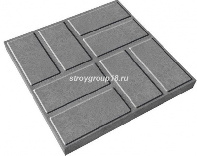 Плитка 4,7кг 450*450 серая 
