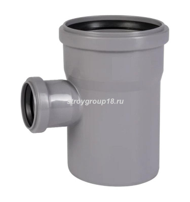 Тройник 110x50/90* сер. VPolimer