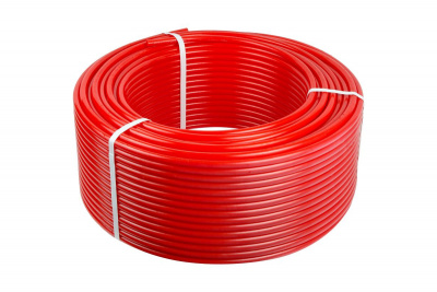 Труба полимерная PEX-a 16(2,0) красная PRO AQUA