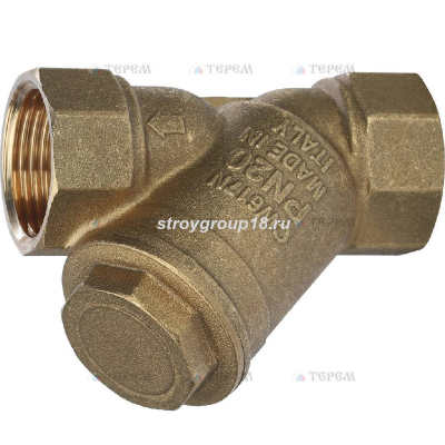 Фильтр Ду15 (1/2")  лат. STOUT