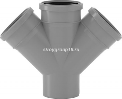 Крестовина 110/110/110/45* сер. VPolimer