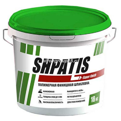 Шпаклевка SHPATIS  SuperFinish 18 кг