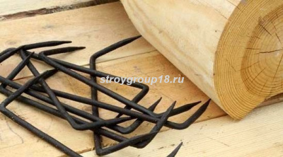 Скоба строительная  6*200