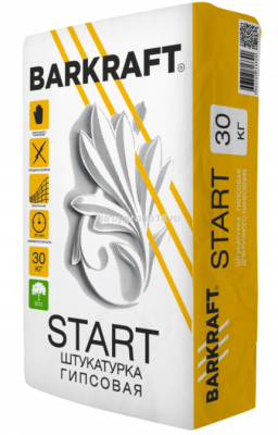 УЦЕНКА Штукатурка BARKRAFT PH START 30кг (49шт/поддон) 