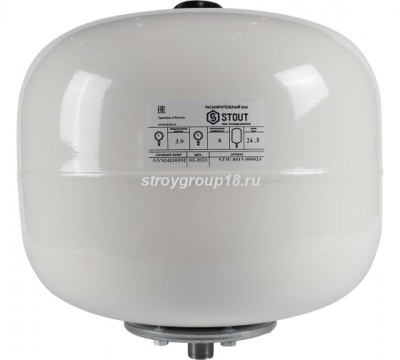 Бак ГВС верт. 24 RW (3/4")  STOUT