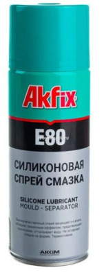 Akfix E80 Силиконовая смазка 400 мл YA140