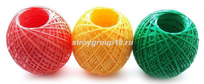Шпагат полипропиленовый, цветной 500м